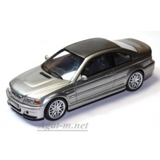 Масштабная модель  BMW M3 CSL 2003 цвет серый стальной металлик